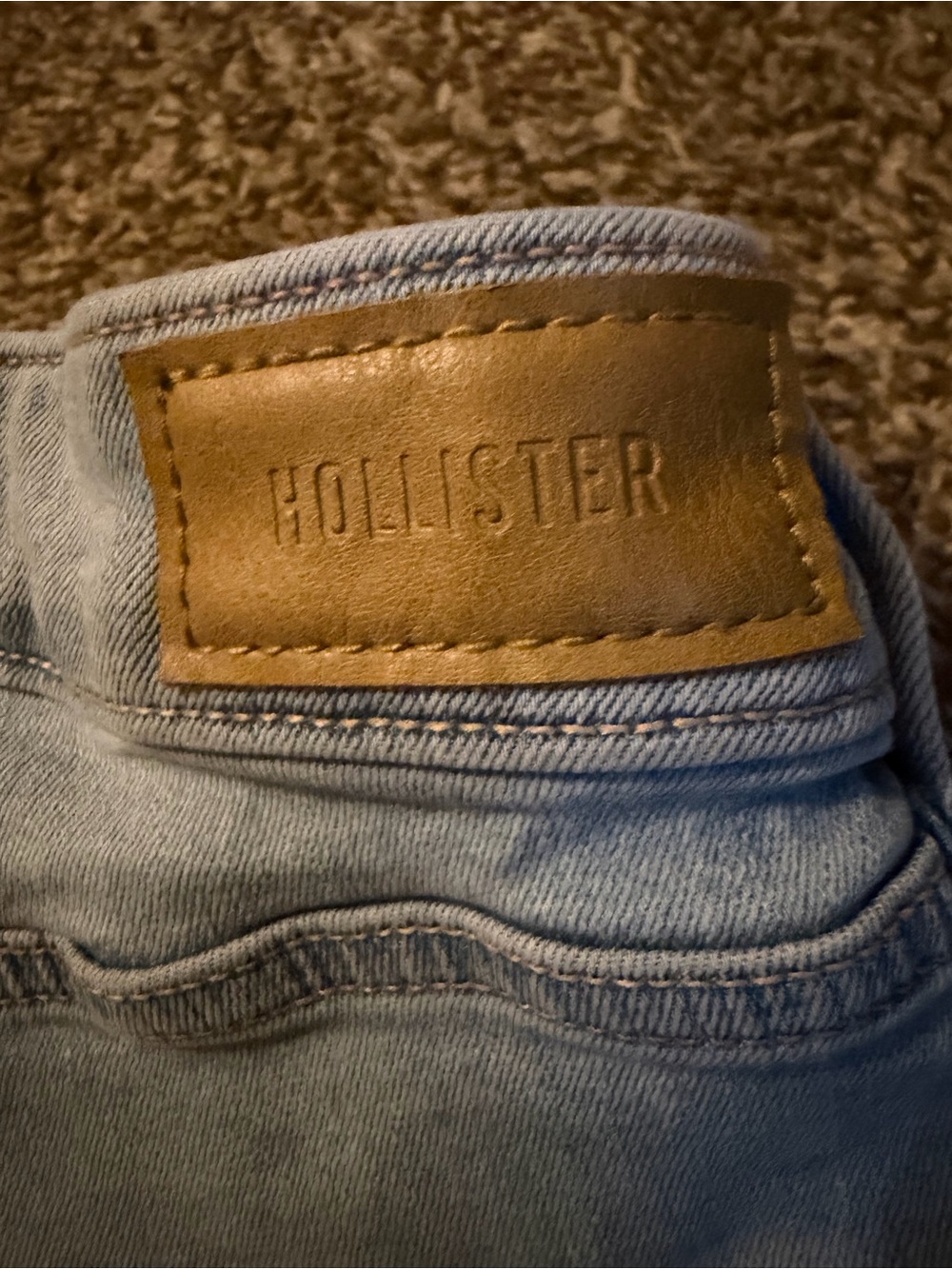 Hollister Light Blue Bootcut Jeans - Picture 5 of 5